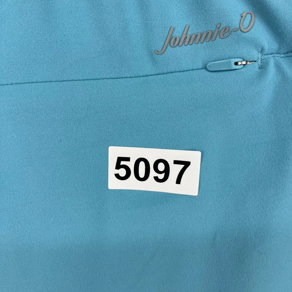 Johnnie-O Rocke Performance Shorts Mens XL Blue Stretch Active Golf JMSH100100